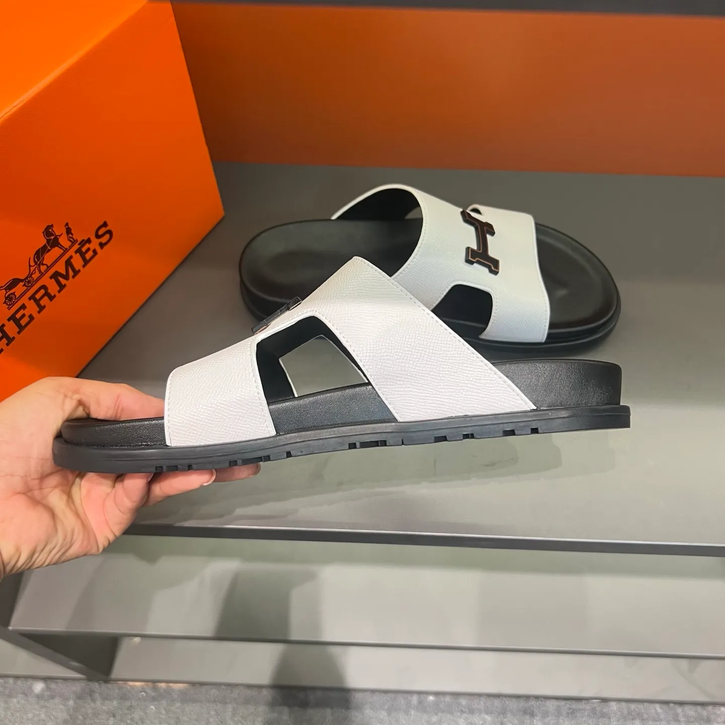 Men's shoes 💰300, size 38-45, the new 2014 summer Hermes shoes are the same as the original ones, handmade by masters! ❥High-end customization, exclusive products, the highest version in the industry⚠❥Using: Hermers upper: (pursuing top walking comfort) ✨Top quality on sale━━━━Hermes━━━━━